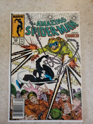 The Spider - Man 299 (apr 1988,  Marvel) Todd Mcfarlane.  First Venom Panel.