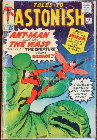 Tales To Astonish 44 1st Appearance Of The Wasp Marvel Comics