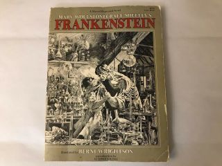 Frankenstein,  Mary Shelley,  Berni Wrightson Art,  Stephen King Intro,  Marvel 1983