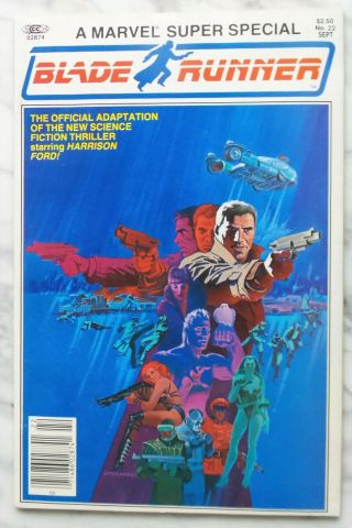 ,  Blade Runner,  Marvel Special No.  22 | Sept 1982