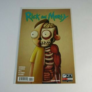 Rick And Morty 3 1st Print Variant Cover Nm,  Oni Press Adult Swim 2015