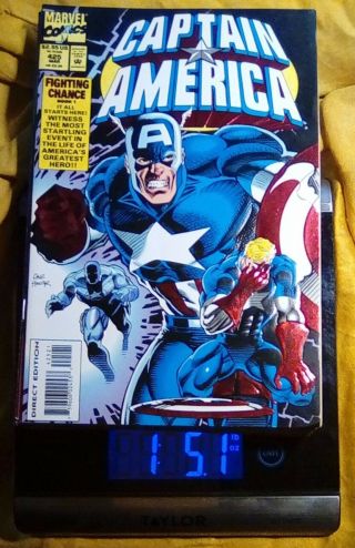 Captain America Starring In Comics By The Pound 1.  5lb Of Prime U.  S.  Avenger