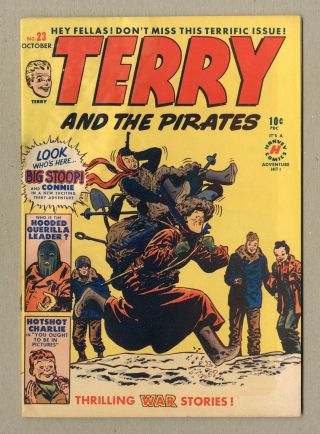 Terry And The Pirates (harvey/charlton) 23 1950 Gd 2.  0