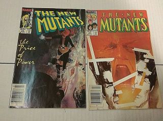 Marvel Comics The Mutants 25 - 26 Cameo & 1st Appearance Of Legion 1984