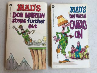 Set Of 2 Mad Comic Books Don Martin 
