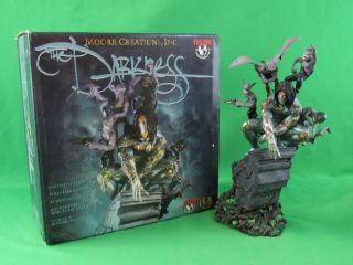 Moore Creations Top Cow The Darkness Porcelain Statue Sculpted By Susumu Sugita