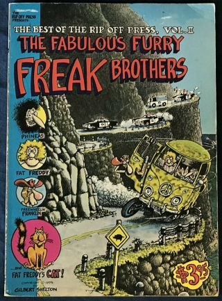The Best Of Rip Off Press Volume 2 Underground Comix Furry Freak Brothers