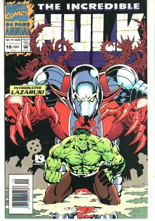 Incredible Hulk Annual 19 Vf,  Australian Price Variant