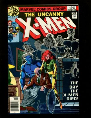 X - Men 114 Vf Byrne Austin Beast Lilandra Sauron Phoenix Wolverine Storm Cyclops