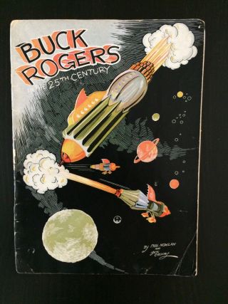 4 Vintage Buck Rogers Books From 1930s