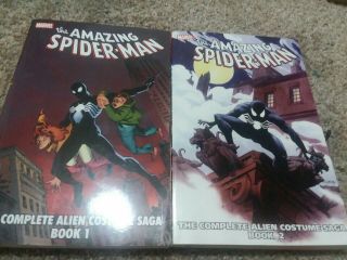 Spider - Man Complete Alien Costume Saga Book 1 & 2