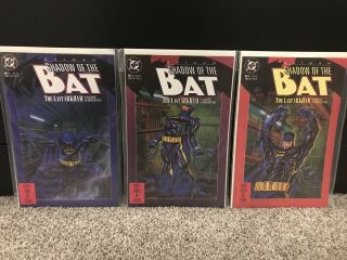 Batman Shadow of the Bat 0 - 96 Complete run,  all Annuals,  Collector Set DC 3
