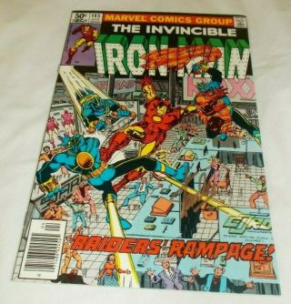 The Invincible Iron Man 145 Stan Lee Signed 1981