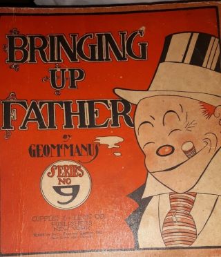 2 Books1925 Bringing Up Father 9 &1926 Barney Google & Spark Plug Comic Books