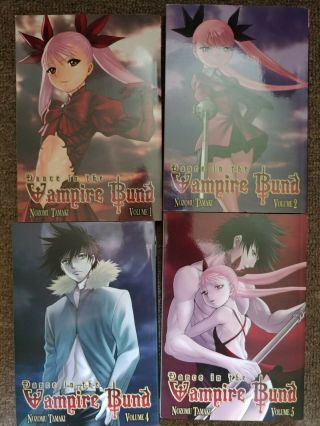 Dance in the vampire bund manga,  Vol.  1,  2,  4 - 10,  12,  13 2