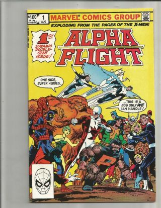 Alpha Flight 1,  2,  3 (1983) Gorgeous Copies
