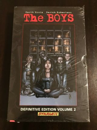 The Boys Definitive Edition Slipcase Volume 2 Hc D.  E.  Limited Ed.