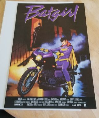 Batgirl 40 Purple Rain Movie Poster Variant - 52 - Dc Comics