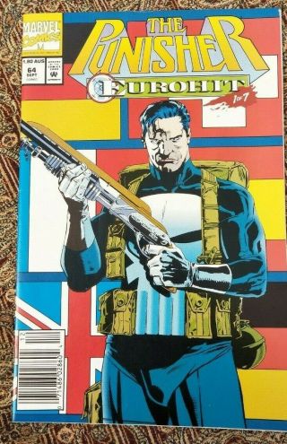 The Punisher 64 Marvel Comics Australian Price Variant