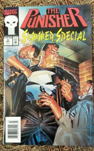 The Punisher Summer Special 3 Marvel Comics Australian Price Variant