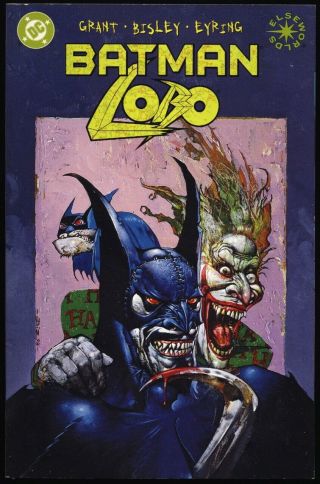 Batman Lobo 1 2000 Joker Appearance Alan Grant Simon Bisley One - Shot Elseworlds