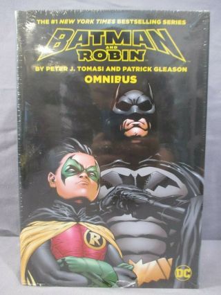 Dc Batman And Robin Omnibus Hardcover Book Variant Cover