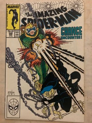 The Spider - Man 298 (mar 1988,  Marvel) First Macfarlane On Spider Man $1