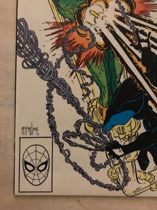 The Spider - Man 298 (Mar 1988,  Marvel) First MacFarlane On Spider Man $1 5