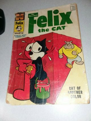 Felix The Cat 83 Harvey Comics 1957 Golden Age Cartoon Otto Mesmer Art Classic