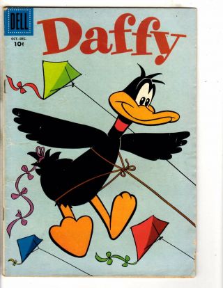 Daffy Duck 7 Vg Dell Silver Age Comic Book 1956 Looney Tunes Bugs Bunny J275