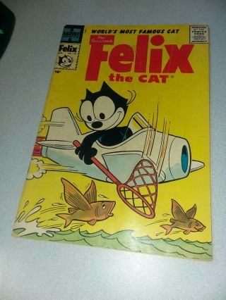 Felix The Cat 101 Harvey Comics 1959 Otto Mesmer Art Kids Cartoon Silver Age
