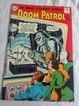 Doom Patrol 86 1964 1st App Brotherhood Of Evil,  Doom Patrol Origins Dc Key
