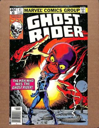 Ghost Rider 41 - Near 9.  4 Nm - Johnny Blaze Dead Or Alive Marvel Comics