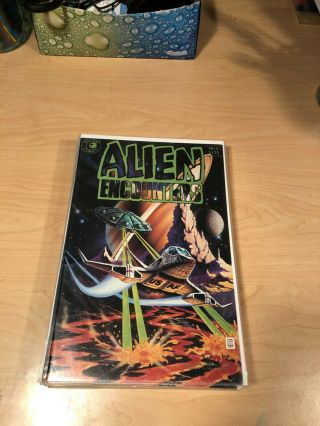 Alien Encounters 1,  2,  4,  6,  10,  12,  14 Some Never Read Bag n Board Eclipse 4