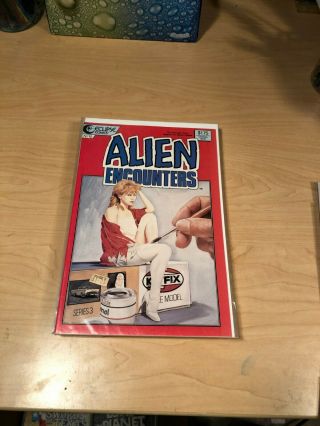 Alien Encounters 1,  2,  4,  6,  10,  12,  14 Some Never Read Bag n Board Eclipse 5