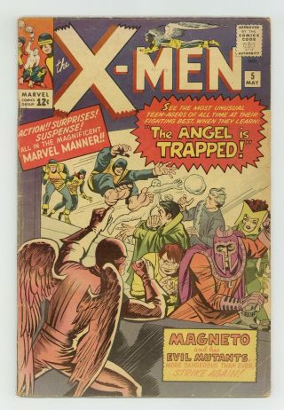 Uncanny X - Men (1st Series) 5 1964 Gd 2.  0