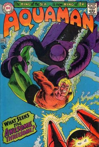 Aquaman (1962 Series) 36 In Very Good, .  Dc Comics [ Pu]