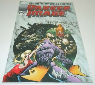 Darker Image 1 Comic Signed William Messner - Loebs 1st Appearance Maxx Bloodwulf