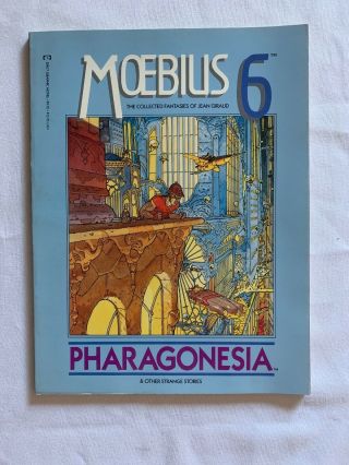 Moebius 6 Pharagonesia Epic Graphic Novel Jean Giraud 1988