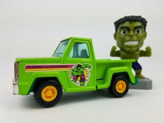 The Incredible Hulk Truck Diecast Rare Buddy L 1980 Marvel Avengers