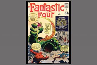 Poster: Marvel Comics Fantastic Four 1 (nov.  1961) Cover Poster Print
