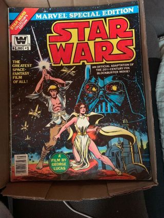 Whitman Marvel Special Edition 1977 Star Wars Vol 1 1 Gaint Comic Book