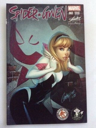 Spider Gwen 2 Emerald City Stan Lee Collectables By Campbell Variant Ed