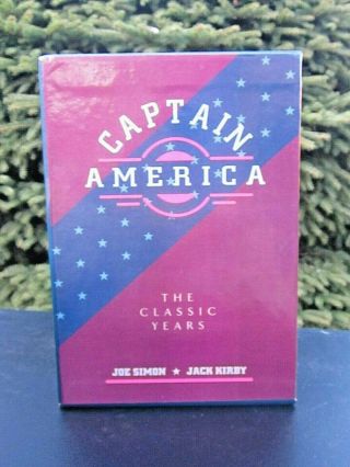 Captain America The Classic Years Comic Hard Cover Book Set Marvel Vol 1 2 Simon