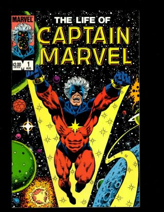 9 Comics The Life Of Captain Marvel 1 2 3 4 5 Bishop 1 2 3 Black Axe 1 Jf4