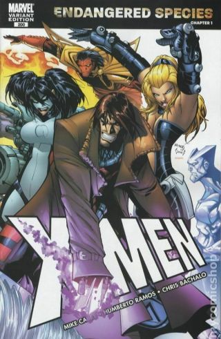 X - Men 200 Humberto Ramos Gambit Variant Cover Hot