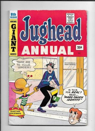 Jughead Annual 8 == Fn - Giant Series Alien Cover 1960