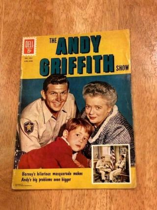 The Andy Griffith Show 2 (four Color 1341) (apr - June 1962 Dell) Tv Show Based