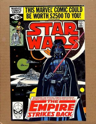 Star Wars 39 - Near 9.  6 Nm - Luke Skywalker Princess Leia Marvel Comics