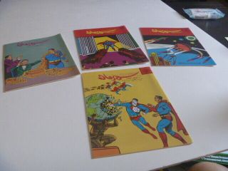 Superman Silver Age 60s 28,  29,  30,  31 Arabic Comics Colored Rare